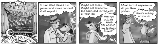 SJWs improve the parting scene of Casablanca