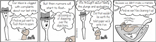 Our Mistake with the Dunk the CHORF webcomic