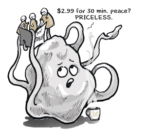 I'ts either that or ditch the puppets...