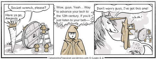 Kate the Impaler pointedly removes the Torlings