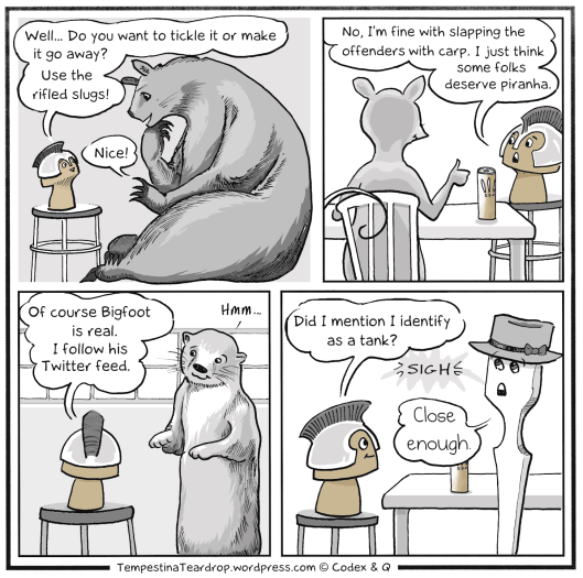 Rory the Tank has a job interview for the TiaT internship