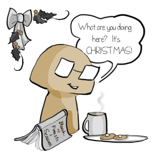 Codex Wonders Why Readers are Here on Christmas
