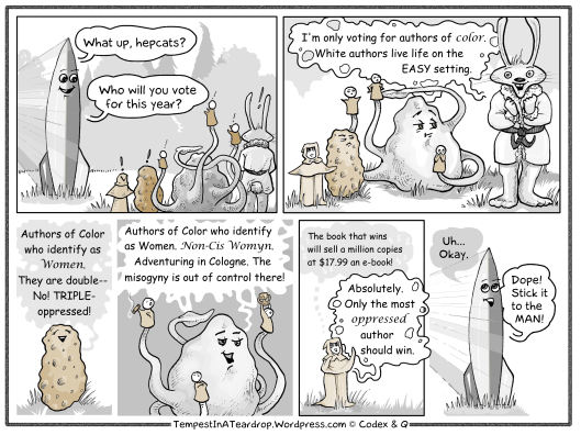 The Hugo Award appears to the CHORFs