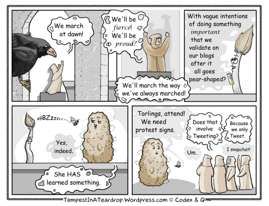 The Planned March on The Desmesene of the Supreme Lord of Evil Continues