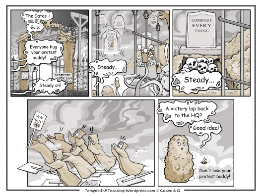 The Protest March on the Desmesne of Vox Day Hits a Snag