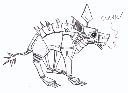 saturday_sketch_robot_chubacabra