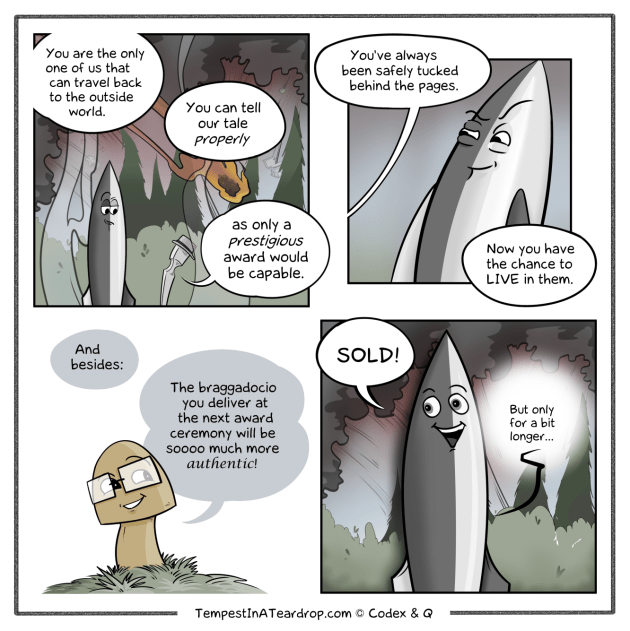 Quizzer convinces Hugo to stay temporarily