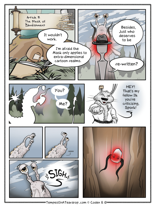 ...and so they sent The Mask to the Evil Dark Lord, but it was intercepted by Google somewhere along the way; and everyone lived very, very happily forever after.