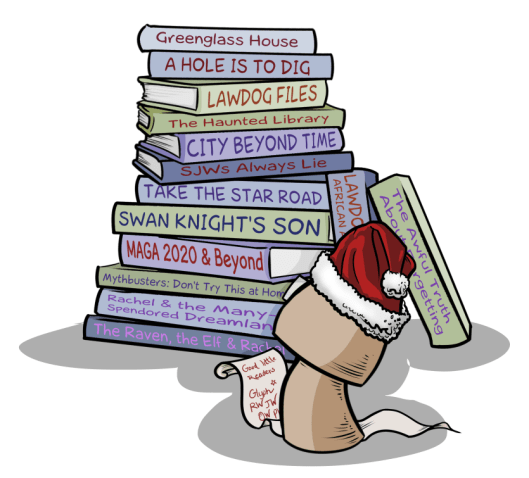 Dagnabbit: Dipped, Stripped & Dead (Hoyt) isn't in paperback this Christmas. Gift yourself with the e-book if you like funny mysteries.