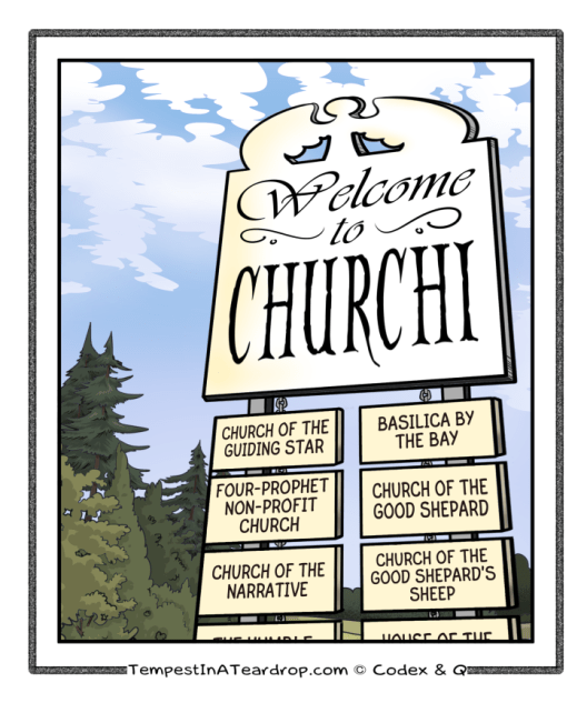 Church of the Deplorable Frogs? Hmmmm